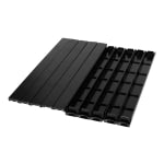 CyberPower Carbon CRA20001 - Blank panels kit - black - 1U - 19in