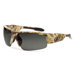 Ergodyne Skullerz Safety Glasses, Dagr, Polarized, Kryptek Highlander Frame, Smoke Lens