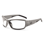 Ergodyne Skullerz Safety Glasses, Thor, Anti-Fog, Matte Gray Frame, Clear Lens