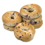 National Brand Fresh Blueberry Bagels, Pack Of 6