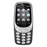 Nokia 3310 TA-1036 Cell Phone, Charcoal