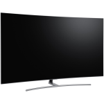 Samsung Q7CN QN55Q7CNAF 54.5in Curved Screen Smart LED-LCD TV - 4K UHDTV - Eclipse Silver - Quantum Dot LED Backlight - Dolby Digital Plus, Dolby Digital, Dolby, Stereo