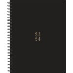 2023-2024 Willow Creek Press Softcover Weekly/Monthly Academic Planner, 11-1/2in x 8in, Black, July 2023 To June 2024