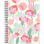 2023-2024 Willow Creek Press Softcover Weekly/Monthly Academic Planner, 11-1/2in x 8in, Painted Blossoms, July 2023 To June 2024