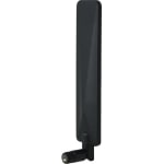 Digi Antenna - Cellular, 4G/LTE - 699 MHz to 960 MHz, 1710 MHz to 2690 MHz, 2500 MHz to 2690 MHz - 3 dBi - Cellular Network - Black - SMA Connector