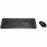 Targus KM610 Wireless Keyboard And Mouse Combo, Black, AKM610ES