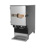 Hoffman Busy Bean 96-Cup Level Operated Cold Brew Coffee Dispenser, 25-1/2in x 12in, Silver/Black