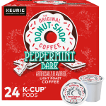 The Original Donut Shop Single-Serve Coffee K-Cup Pods, Peppermint Bark, Carton Of 24