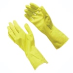 PIP Dish Gloves, Medium, 12in, Yellow