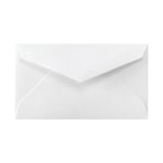 LUX Mini Envelopes, 2 1/8in x 3 5/8in, Gummed Seal, Bright White, Pack Of 500