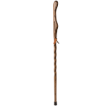 Brazos Walking Sticks Hitchhiker Twisted Oak Walking Stick, 55in, Brown