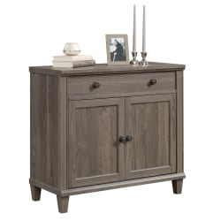 Sauder Hammond 30inH Library Base, Emery Oak