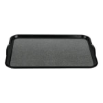 American Metalcraft Melamine Platters, 12-1/2in x 19-3/8in, Black, Case Of 8 Platters