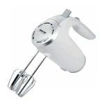 Better Chef 5-Speed Hand Mixer, White