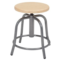 Boss Office Products Mesh Drafting Stool With Loop Arms, Black