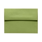 LUX Invitation Envelopes, A7, Peel & Stick Closure, Avocado Green, Pack Of 500