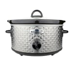 Brentwood 3.5-Quart Slow Cooker, Silver