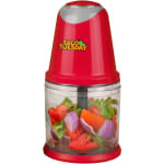 Taco Tuesday Salsa & Guacamole Chopper, 10inH x 5-1/2inW x 5-1/2inD, Red