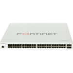 Fortinet FortiSwitch FS-248E-FPoE Ethernet Switch - 48 Ports - Manageable - Gigabit Ethernet - 1000Base-X, 10/100/1000Base-T - 3 Layer Supported - Modular - 4 SFP Slots - Power Supply - 855.02 W Power Consumption - 740 W PoE Budget