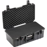 Pelican 1506WF Air Case, 20-1/8inH x 12-1/16inW x 8-9/16inD, Black