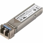 Netgear ProSafe 10GBASE-LR SFP+ LC GBIC - For Data Networking, Optical Network - 1 x LC Duplex 10GBase-LR Network - Optical Fiber - 9/125 Ã‚Âµm - Single-mode - 10 Gigabit Ethernet - 10GBase-LR - Hot-swappable - 10 Pack