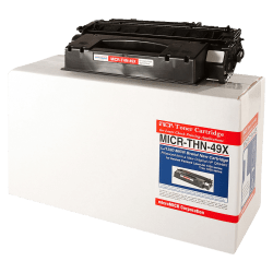 MicroMICR Remanufactured High-Yield Black MICR Toner Cartridge Replacement For HP 49X, Q5949X, THN-49X