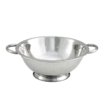 Winco Stainless-Steel Colander, 10in, Silver