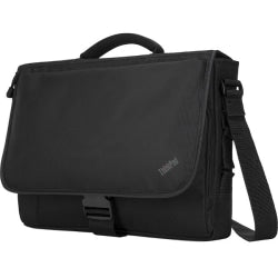 Lenovo Carrying Case (Messenger) for 15.6in Notebook - Black - Water Resistant - Nylon - Polyester Exterior Material - Shoulder Strap, Handle - 11in Height x 15.7in Width x 2.5in Depth