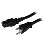 StarTech.com 8 ft Heavy Duty 14 AWG Computer Power Cord - NEMA5-15P to C15