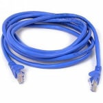 Belkin 900 Series Cat. 6 UTP Patch Cable - RJ-45 Male - RJ-45 Male - 12ft - Blue