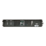 Tripp Lite PDU Metered 7.4kW 230V ATS 16 C13 2 C19 2 IEC309 Cords 32A 2URM - Horizontal rackmount - power distribution unit (rack-mountable) - 32 A - AC 200/208/220/230/240 V - 7.4 kW - 1-phase - input: IEC 60309 32A