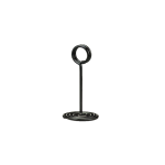 American Metalcraft Swirl-Base Number Stand, 1-1/2in, Black