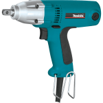 Makita Impact Wrench With 1/2in Corded Detent Pin Anvil, Blue