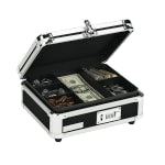 Vaultz Cash Box, Black