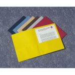 SKILCRAFT Twin-Pocket Portfolios, 30% Recycled, Yellow , Box Of 25, (AbilityOne 7510-01-512-2414)