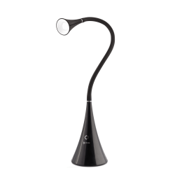 OttLite FlexNeck Desk Lamp, Adjustable Height, 26-7/8inH, Black