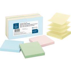 Post-it Super Sticky Notes, 1-7/8 in x 1-7/8 in, 18 Pads, 90 Sheets/Pad, 2x the Sticking Power, Energy Boost Collection