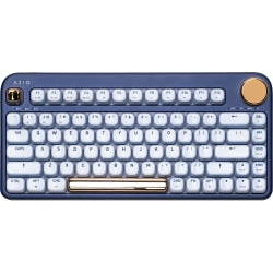 AZIO IZO Wireless Mechanical Keyboard, Blue Iris, AZI917800F061