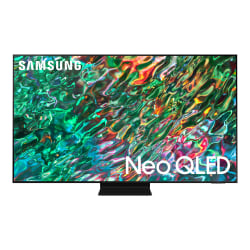 Samsung QN90B QN43QN90BAF 42.5in Smart LED-LCD 4K UHD TV, Titan Black/Sand Black