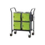 Copernicus Tech Tub2 Modular - Cart (sync and charge) - for 24 tablets - lockable - ABS plastic