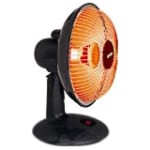 Optimus 300 Watts Electric Dish Heater, 13inH x 9inW, Black