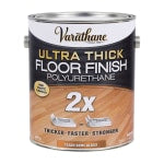 Varathane Ultra Thick 2X Floor Finish Polyurethane, 1 Gallon, Clear Semi-Gloss, Pack Of 2 Cans