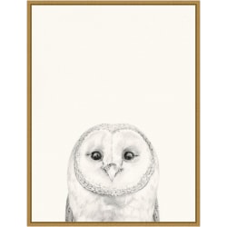 Amanti Art Animal Mug I Rabbit by Victoria Borges Framed Canvas Wall Art Print, 24inH x 18inW, Gold