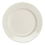 QM Anchor Dinner Plates, 10in, White, Pack Of 24 Plates