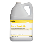 Diversey Suma Break-Up Heavy-Duty Foaming Grease-Release Cleaner, Unscented, 128 Oz Bottle, Case Of 4