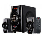 Axess Bluetooth Mini 2.1 Channel 995115729M  20-Watt Home Theater Speaker System, Black