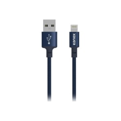 Kanex Premium DuraBraid - Lightning cable - USB male to Lightning male - 6.6 ft - navy blue