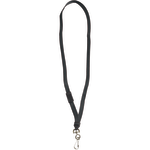 Partners Brand Breakaway Lanyards, 38in, Black, Case Of 24