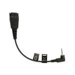 Jabra - Headset cable - micro jack male to Quick Disconnect male