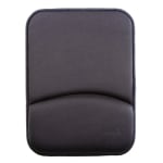 LOFTMAT The Office Cushioned Mouse Pad, 8-1/2in x 11-1/2in, Black